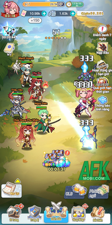 Khám Phá Liên Minh GenZ: Game Idle Đấu Tướng Kết Hợp Clicker Đầy Hấp Dẫn Trong Bối Cảnh Xuyên Không Tam Quốc