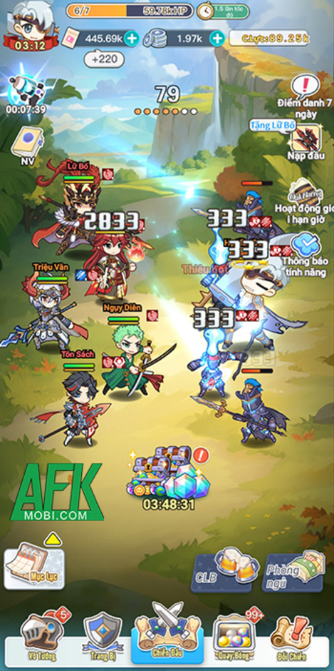 Khám Phá Liên Minh GenZ: Game Idle Đấu Tướng Kết Hợp Clicker Đầy Hấp Dẫn Trong Bối Cảnh Xuyên Không Tam Quốc