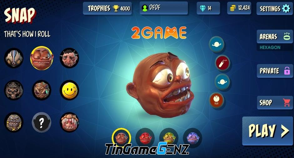 Khám Phá Lối Chơi Độc Đáo Của Game Rolling Heads: Những Chiến Trận Kỳ Thú Trong Đấu Trường!