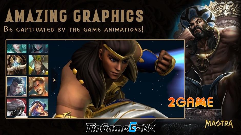 Khám Phá Mastra: Battle Arena – Đấu Trường Nguyên Tố Huyền Bí Đầy Kích Thích!
