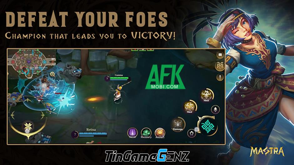 Khám Phá Mastra: Battle Arena – Game MOBA 5v5 Mới Nhất Từ Indonesia!