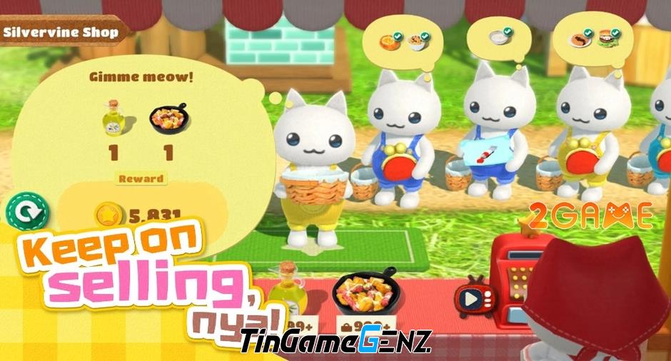 Khám Phá Meow Star Acres 2: Game Nông Trại Đầy Thú Vị Với Những Chú Mèo Siêu Đáng Yêu