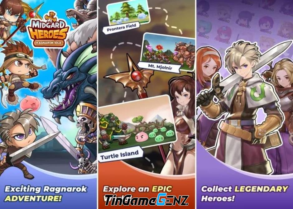 Khám Phá Midgard Heroes: Ragnarok Idle - Tựa Game Nhập Vai Nhàn Rỗi Mới Hấp Dẫn Ra Mắt!