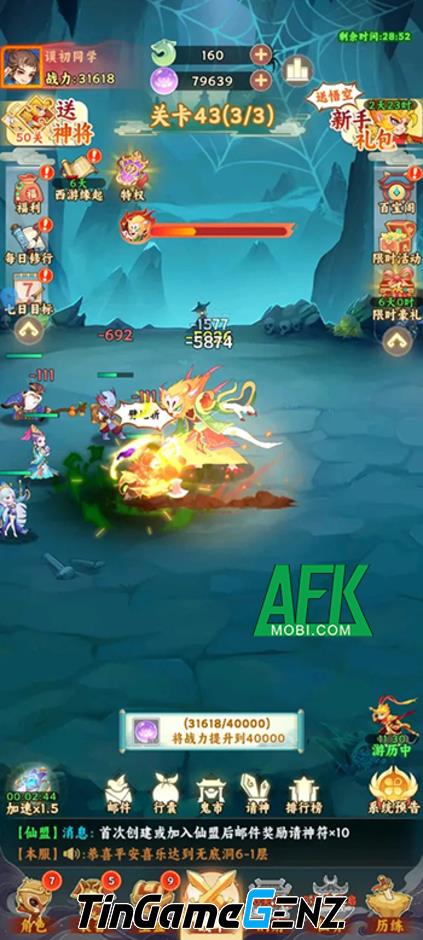 Khám Phá Mộng Tây Du: Game Idle Chiến Thuật Thẻ Tướng Mới Đến Việt Nam!