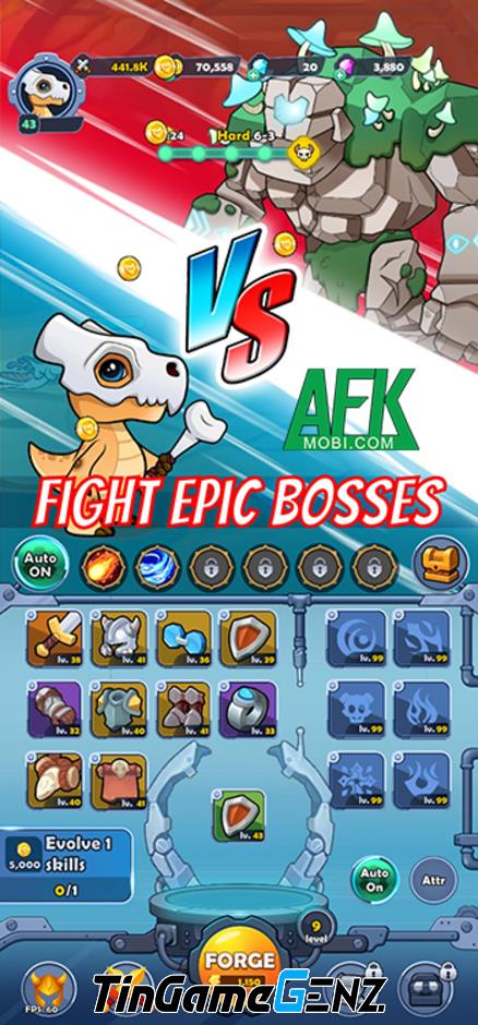 Khám Phá Monster Idle: AFK RPG - Hành Trình Đầy Kỳ Thú Cùng Cubone!