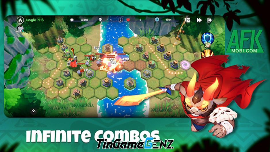 Khám Phá Nature Guardians: Trải Nghiệm Game Tháp Đặt Cực Đỉnh Kết Hợp Động Vật và Thế Giới Fantasy