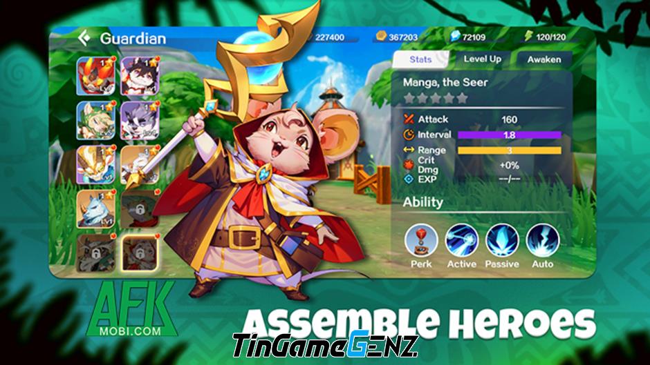 Khám Phá Nature Guardians: Trải Nghiệm Game Tháp Đặt Cực Đỉnh Kết Hợp Động Vật và Thế Giới Fantasy