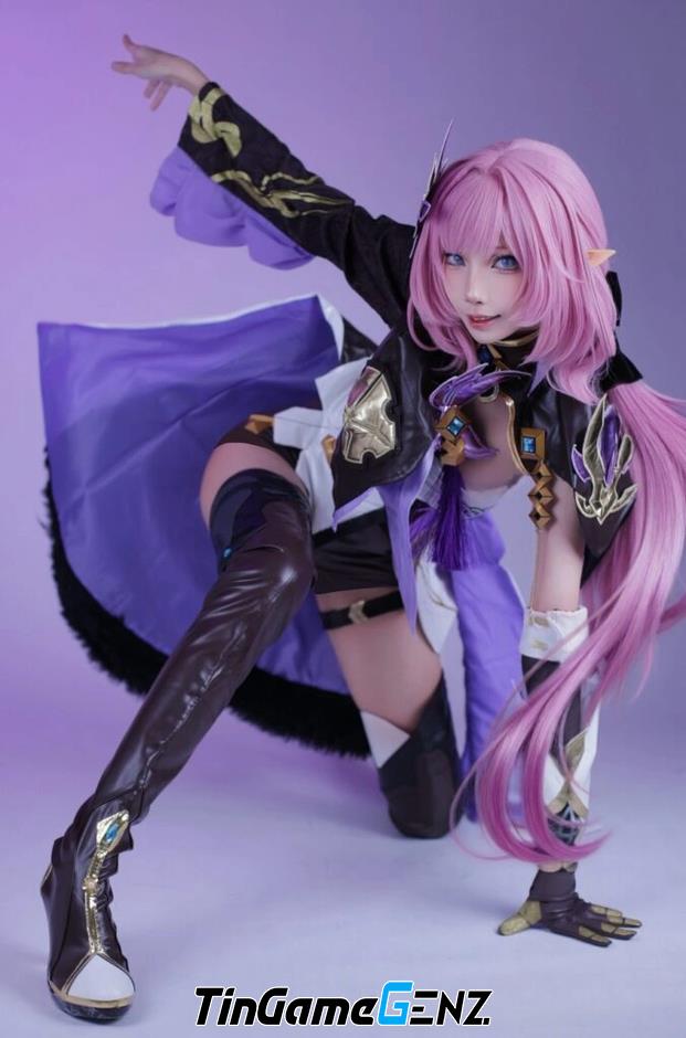 Khám Phá Nghệ Thuật Cosplay Đẹp Xuất Sắc Elysia Từ Honkai Impact 3rd Bên Chị Em Chiro
