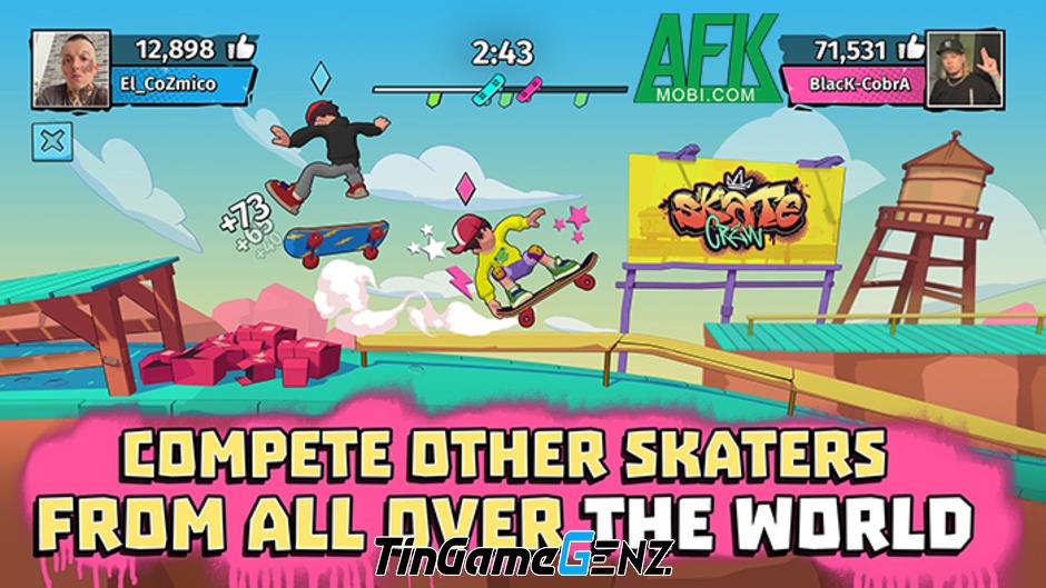 Khám Phá Những Cuộc Đua Trượt Ván Hồi Hộp Trong Game Skate Crew Cùng Raybet!