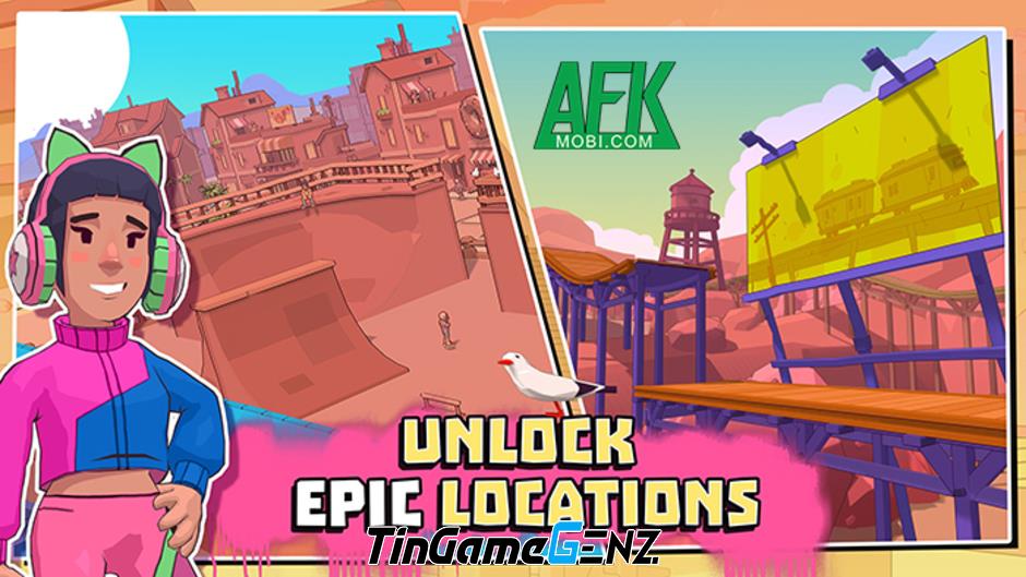 Khám Phá Những Cuộc Đua Trượt Ván Kịch Tính Trong Game Skate Crew: Vượt Qua Mọi Chướng Ngại Vật!