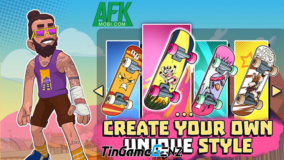 Khám Phá Những Cuộc Đua Trượt Ván Kịch Tính Trong Game Skate Crew: Vượt Qua Mọi Chướng Ngại Vật!