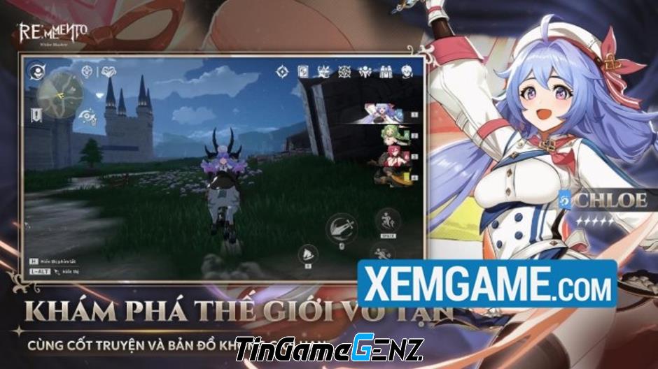 Khám Phá Những Điều Thú Vị Từ Rememento: White Shadow VNG Sắp Ra Mắt Cộng Đồng Game Thủ!