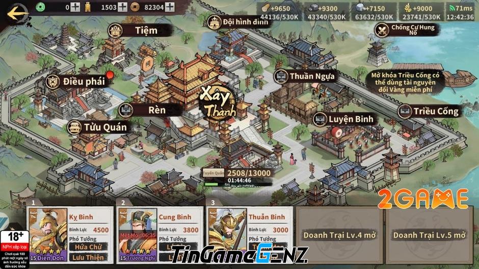 Khám Phá Những Tính Năng Nổi Bật Trong Phiên Bản Thử Nghiệm Game Clash of Han: Chiến Quốc Khám Phá Những Tính Năng Nổi Bật Trong Phiên Bản Thử Nghiệm Game Clash of Han: Chiến Quốc