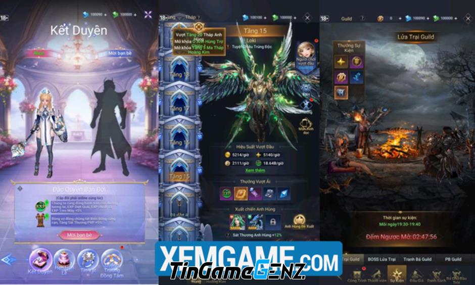 Khám Phá Nữ Thần Hắc Ấn: MMORPG Đồ Họa Cao Cấp Với Trải Nghiệm Chơi Màn Dọc Đầy Hấp Dẫn!