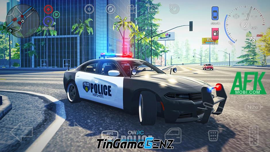 Khám Phá OWRC Police: Chase Simulator - Trải Nghiệm Cảm Giác Làm Cảnh Sát Tuần Tra Đường Phố!