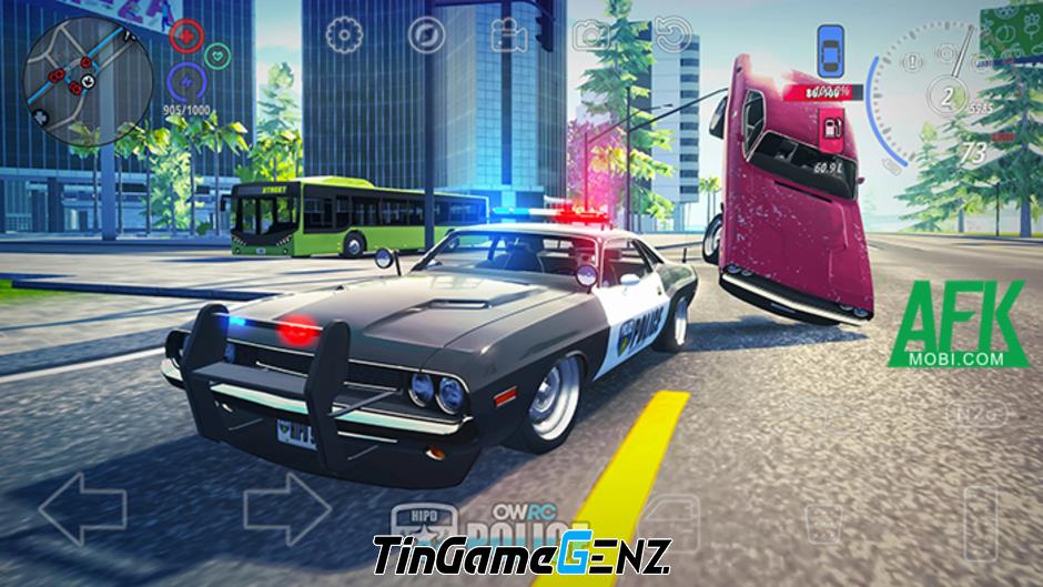 Khám Phá OWRC Police: Chase Simulator - Trải Nghiệm Cảm Giác Làm Cảnh Sát Tuần Tra Đường Phố!