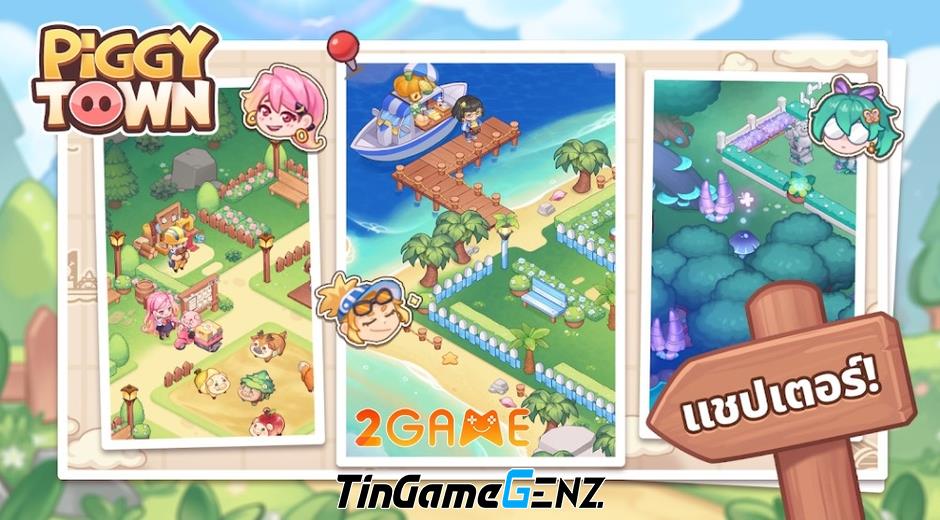 Khám Phá Piggy Town: Trải Nghiệm Game Chăn Nuôi Lợn Siêu Đáng Yêu Hấp Dẫn!