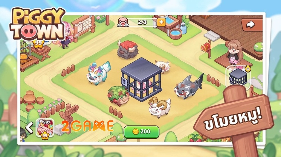 Khám Phá Piggy Town: Trò Chơi Chăn Nuôi Heo Đầy Sáng Tạo Với Đồ Họa Dễ Thương Trong Thế Giới Giả Tưởng