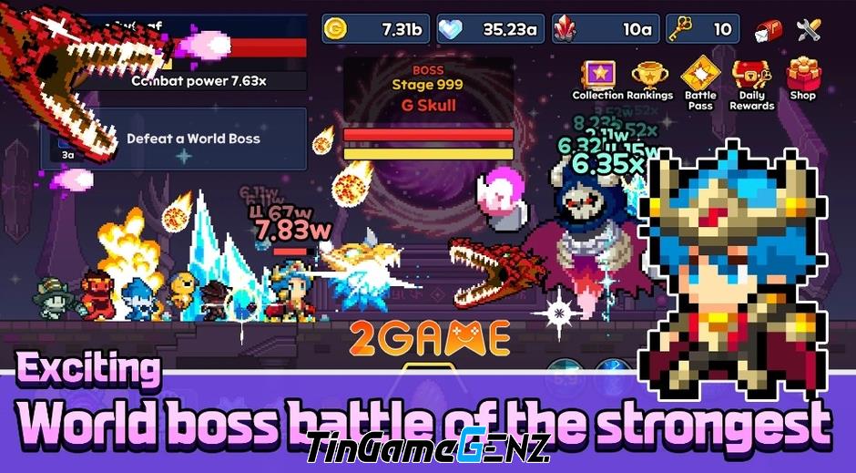 "Khám Phá Pixel Dragon Knights: Idle RPG – Trải Nghiệm Game Nhàn Rỗi Đầy Thú Vị và Giải Trí!"