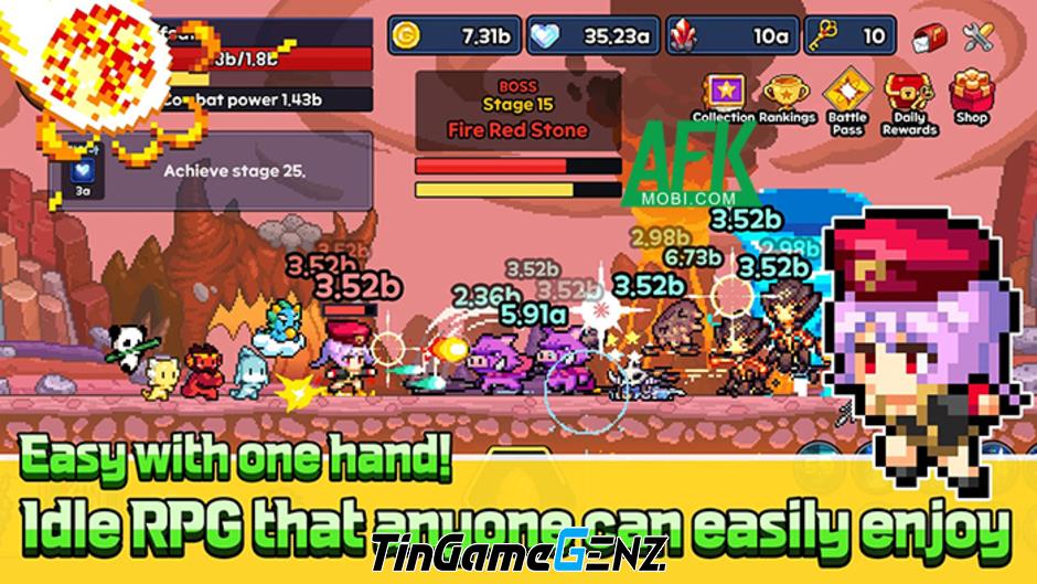 Khám Phá Pixel Dragon Knights: Trải Nghiệm Idle RPG Đầy Hấp Dẫn Với Đồ Họa Pixel Ngộ Nghĩnh!