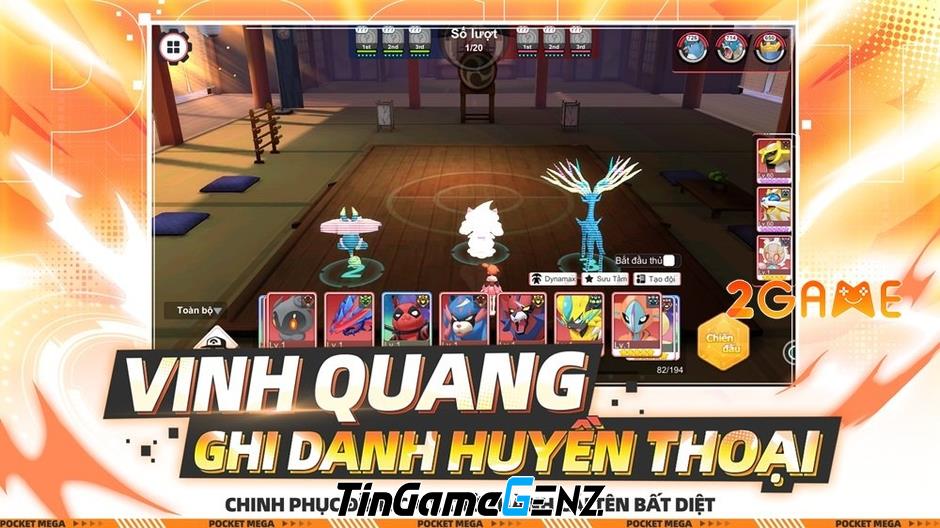 Khám Phá Pocket Mega: Hành Trình Trở Thành Huyền Thoại Huấn Luyện PET! Khám Phá Pocket Mega: Hành Trình Trở Thành Huyền Thoại Huấn Luyện PET!