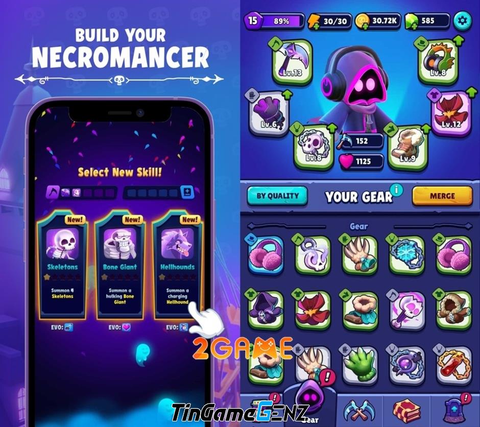 "Khám Phá Pocket Necromancer: Game Nhập Vai Hành Động Đầy Kỳ Diệu Trong Thế Giới Thần Thoại"