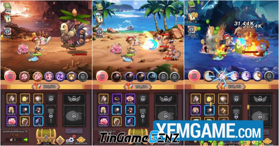 Khám Phá Poring Rush: Game Idle Spin-Off Hấp Dẫn Từ Thế Giới Ragnarok Ra Mắt Có Giới Hạn!