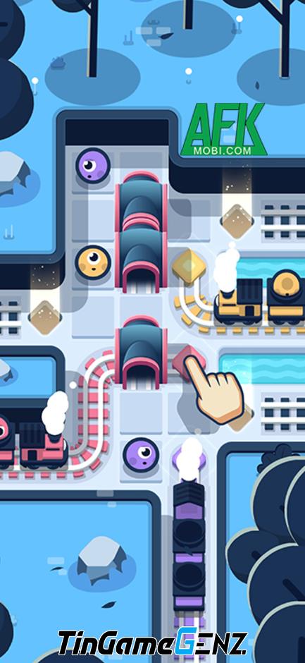 Khám Phá Rail Rescue: Tạo Dựng Đường Ray Tàu Hỏa Trong Game Giải Đố Cuốn Hút!