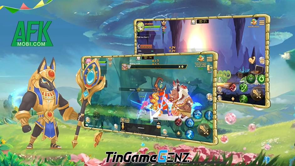 Khám Phá Rainbow Adventure: MMORPG 2.5D Đồ Họa Cuộn Cảnh Cổ Điển Hấp Dẫn!