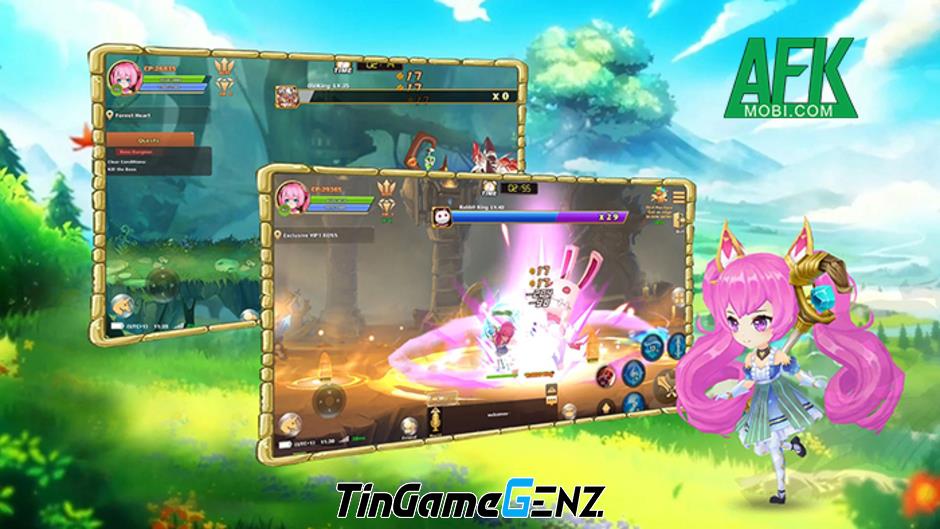 Khám Phá Rainbow Adventure: MMORPG 2.5D Đồ Họa Cuộn Cảnh Cổ Điển Hấp Dẫn!