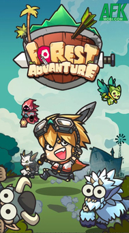 Khám phá rừng bí ẩn trong game Forest Adventure: Idle RPG