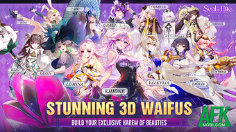"Khám Phá Seal of Fate: Xây Dựng Đội Hình Với Những Nữ Waifu Đẹp Mê Hồn"