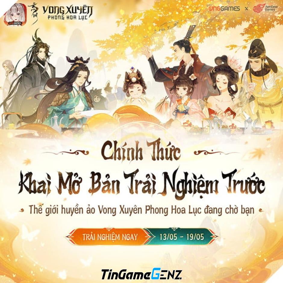 Khám Phá Siêu Phẩm Vong Xuyên Phong Hoa Lục: Tham Gia Closed Beta Ngay Hôm Nay!