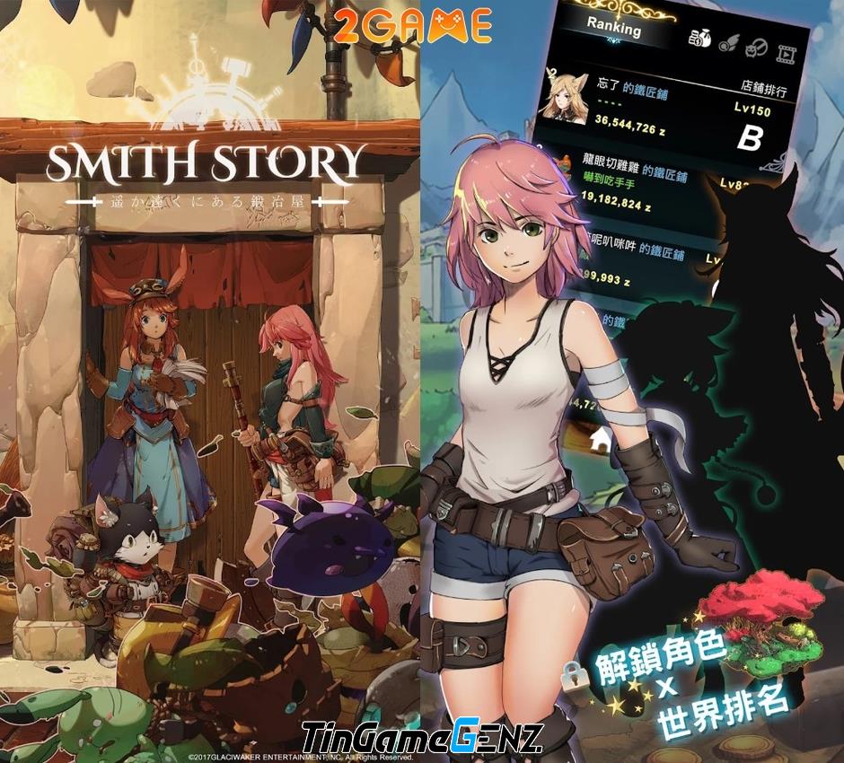 Khám Phá SmithStory Re: Trải Nghiệm Game Quản Lý Cửa Hàng Đầy Ma Thuật Trong Thế Giới Fantasy!