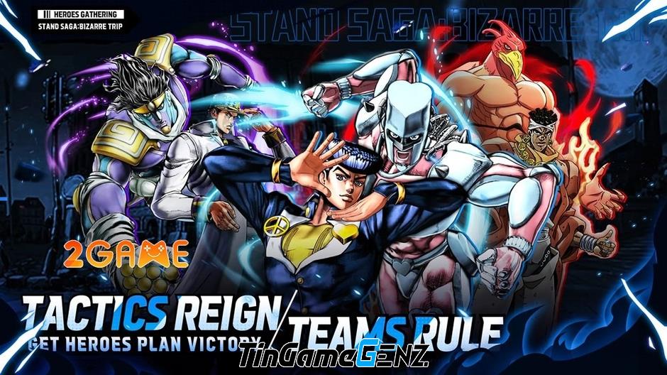 Khám Phá Stand Saga: Bizarre Trip - Trải Nghiệm Thẻ Bài Chiến Thuật Đỉnh Cao!