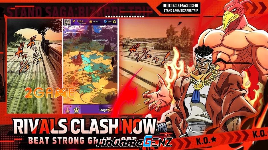 Khám Phá Stand Saga: Bizarre Trip - Trải Nghiệm Thẻ Bài Chiến Thuật Đỉnh Cao!