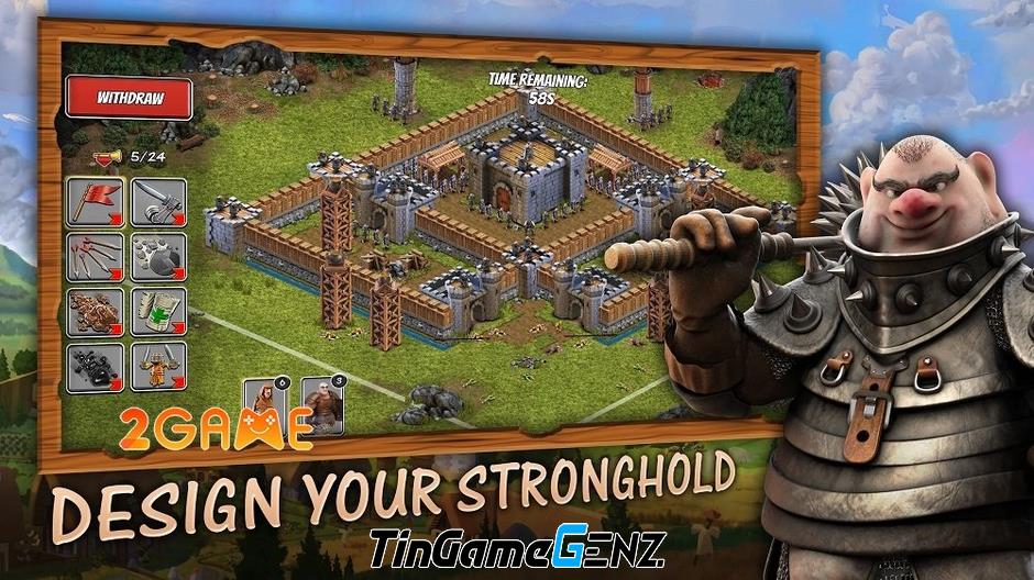 Khám Phá Stronghold Castles: Trải Nghiệm Game Xây Dựng Thành Phố Đỉnh Cao và Hoành Tráng!