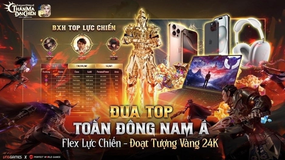 "Khám Phá Sức Mạnh Đáng Kinh Ngạc Của Pháp Sư, Xạ Thủ, Và Thánh Kỵ Sĩ Trong Forsaken World 2: Thần Ma Đại Chiến"