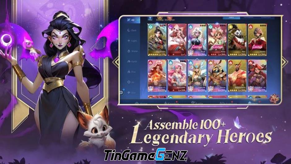 Khám Phá Summoners Kingdom: Goddess - Tựa Game Thẻ Tướng Chiến Thuật Mới Hấp Dẫn Trên Mobile!