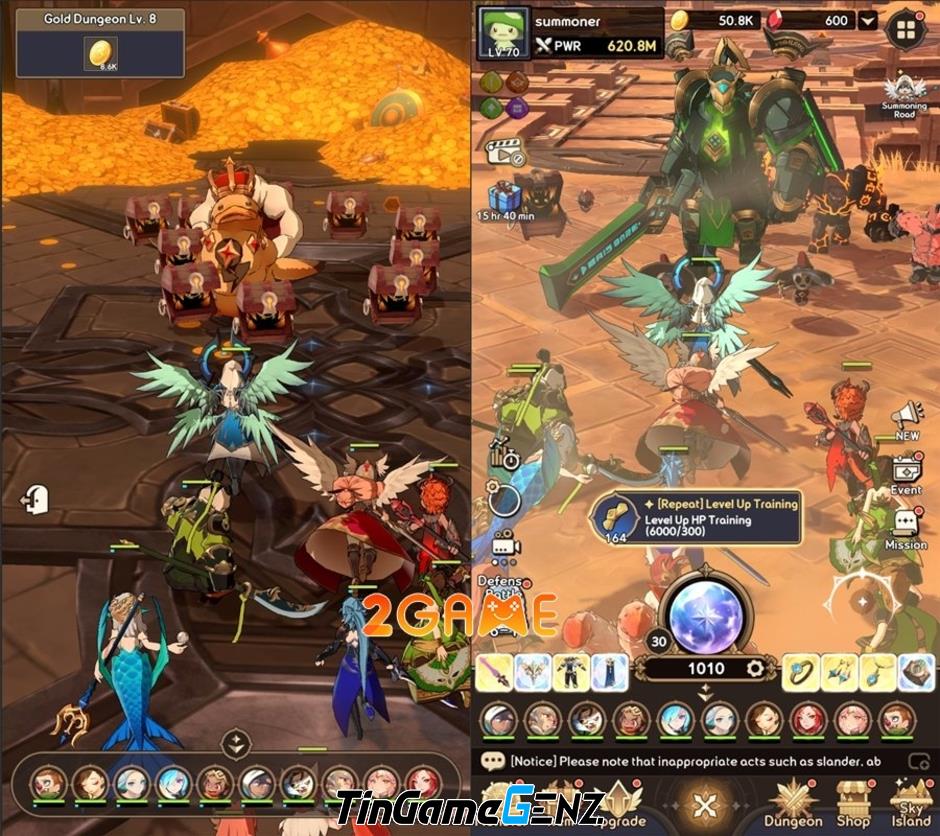 Khám Phá Summoners War: Rush – Game Idle Hoàn Hảo Dành Cho Người Bận Rộn!