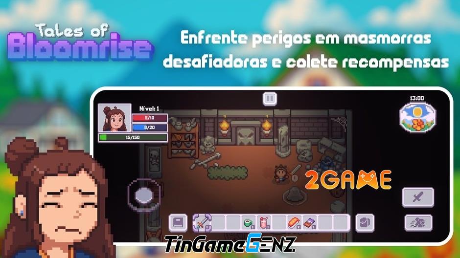 Khám Phá Tales of Bloomrise: Hành Trình Pixel-Art Cuốn Hút và Sống Động