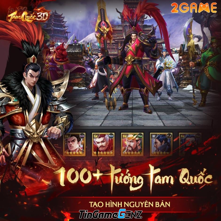 Khám Phá Tam Quốc 3D: Game Đấu Tướng Đồ Họa Đỉnh Cao Sắp Ra Mắt Tháng Này!