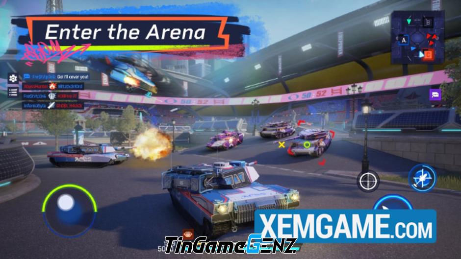 Khám Phá Tank-a-Boom: Game Đấu Tăng Đẹp Mắt Mới Nhất Đang Chờ Bạn Thử Ngay!