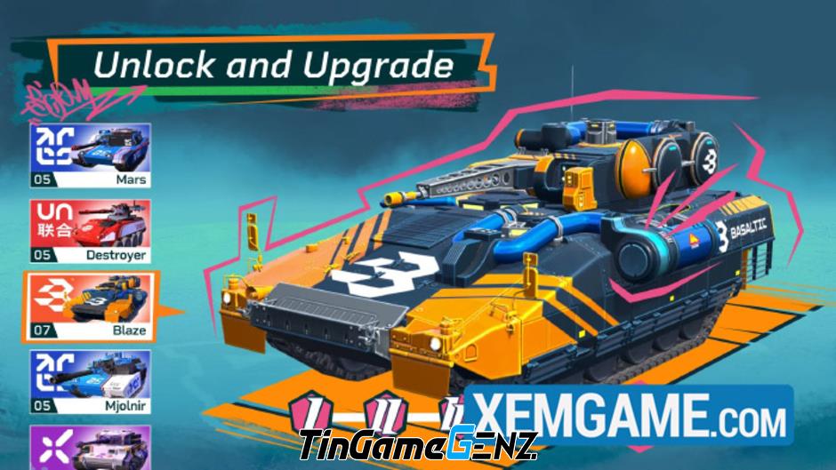 Khám Phá Tank-a-Boom: Game Đấu Tăng Đẹp Mắt Mới Nhất Đang Chờ Bạn Thử Ngay!