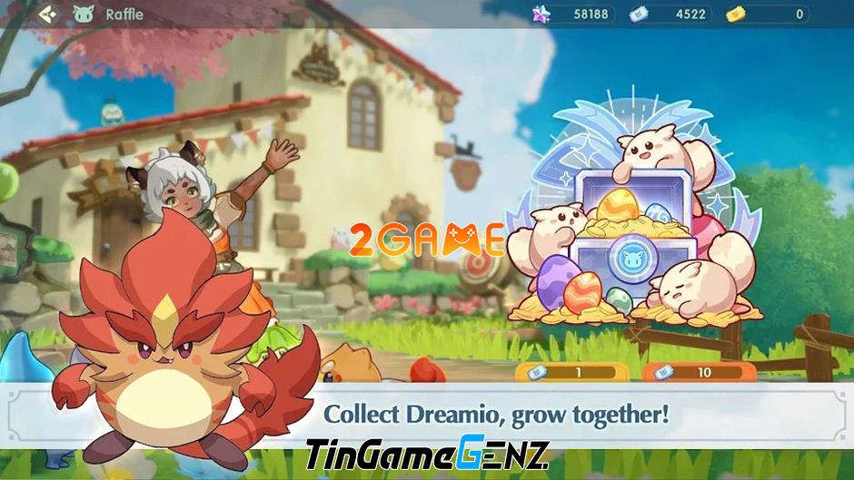 Khám phá thảo nguyên xanh cùng pet đáng yêu trong game MMORPG Dreamster World