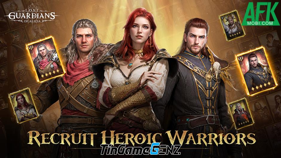 Khám Phá Thế Giới Alicia: Trở Thành Hiệp Sĩ Vĩ Đại Trong Lost Legends: Heroes!
