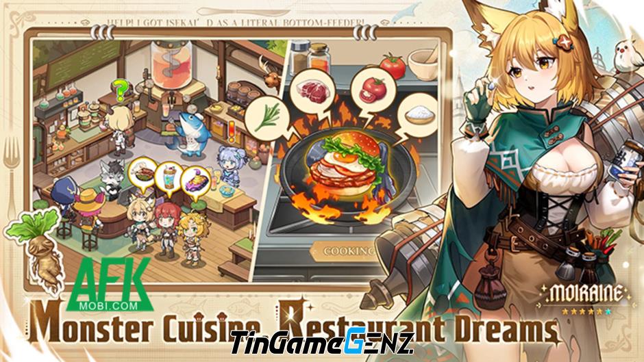 Khám Phá Thế Giới Ẩm Thực Khi Trở Thành Đầu Bếp Trong Game Fantasy Yaki