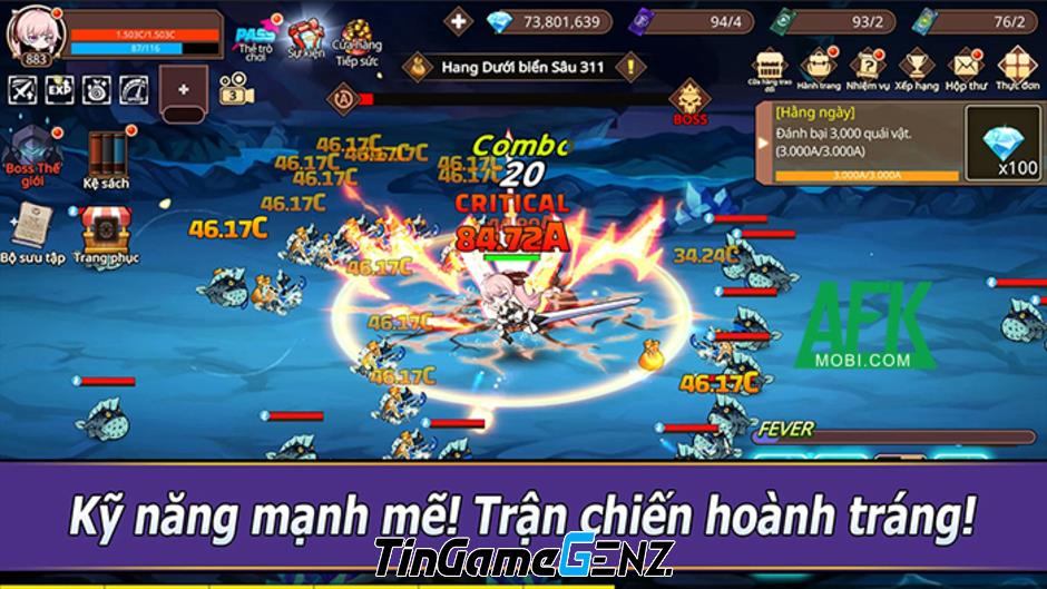 Khám Phá Thế Giới Ẩm Thực Thú Vị Cùng Hero & Frying Pan: Game Idle RPG Sim Đầy Hấp Dẫn