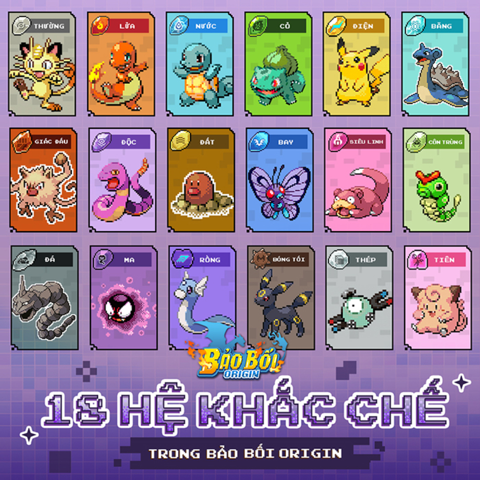Khám Phá Thế Giới Bảo Bối Origin: Tựa Game Pokemon Nguyên Bản Sắp Ra Mắt Hứa Hẹn Trải Nghiệm Tuyệt Vời!