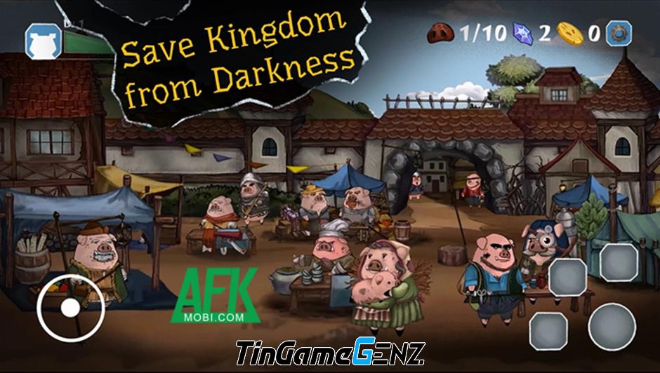 Khám Phá Thế Giới Dark Fantasy trong Pigs Wars: Vampire Blood Moon - Trận Chiến Của Những Chú Lợn!